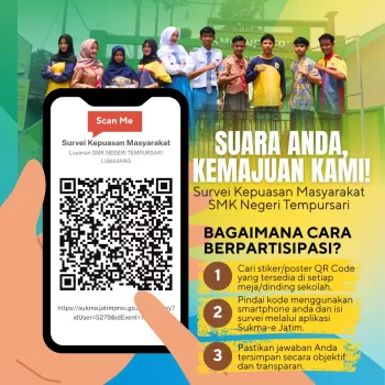 SMK Negeri Tempursari Ajak Masyarakat Berpartisipasi dalam S
